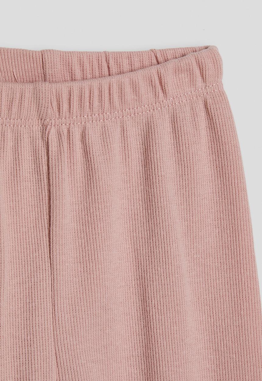 Pop Candy - Bow applique sweatshirt with leggings - pink/stripes