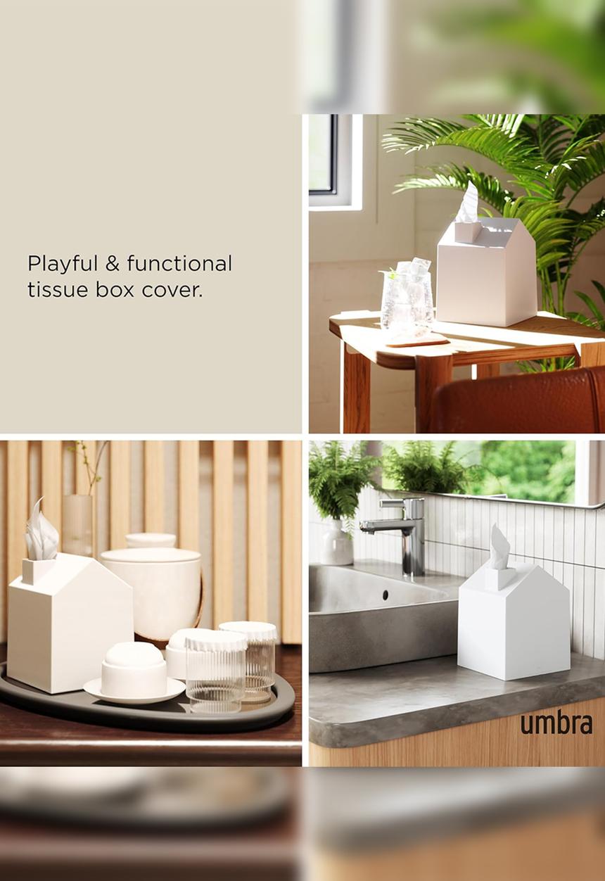 Umbra - Casa Tissue Box - White