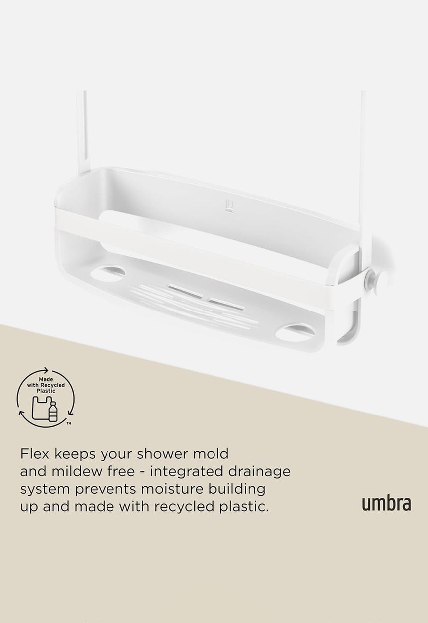 Umbra - Flex Shower Caddy - White