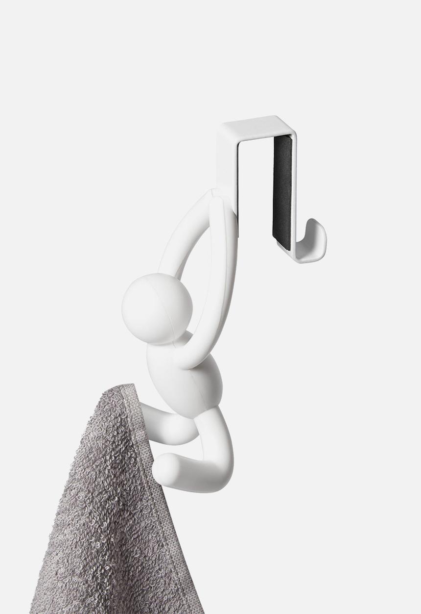 Umbra - Buddy Over The Cabinet Hook Set Of 2 - White