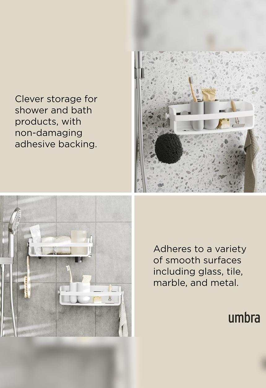 Umbra - Flex Adhesive Bin - White