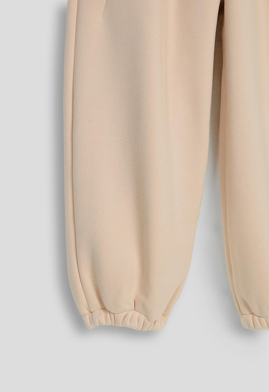 Pop Candy - Dart detailed joggers - milk tea