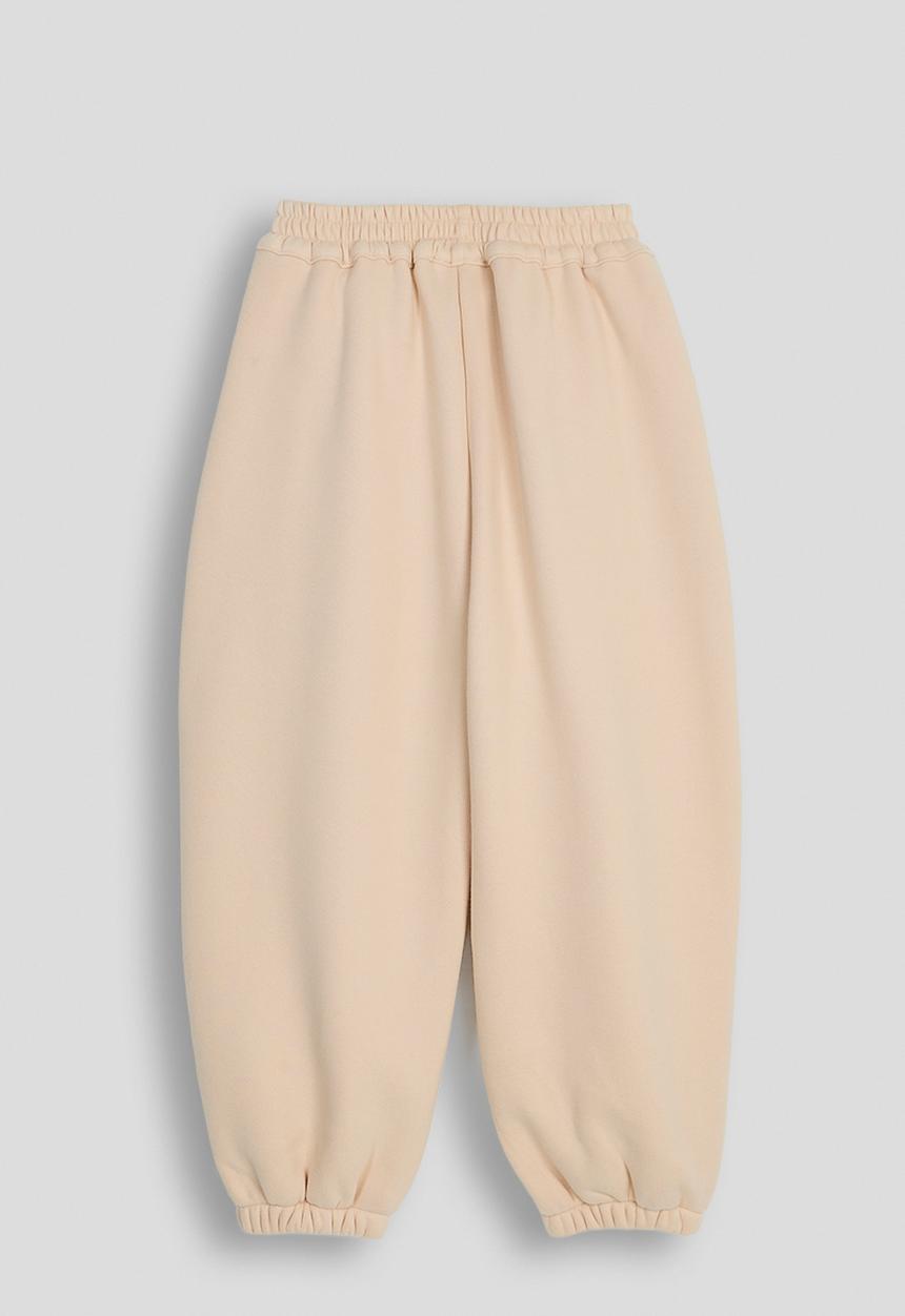 Pop Candy - Dart detailed joggers - milk tea
