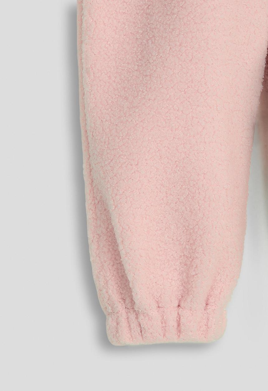 Pop Candy - Teddy fabric joggers - pink