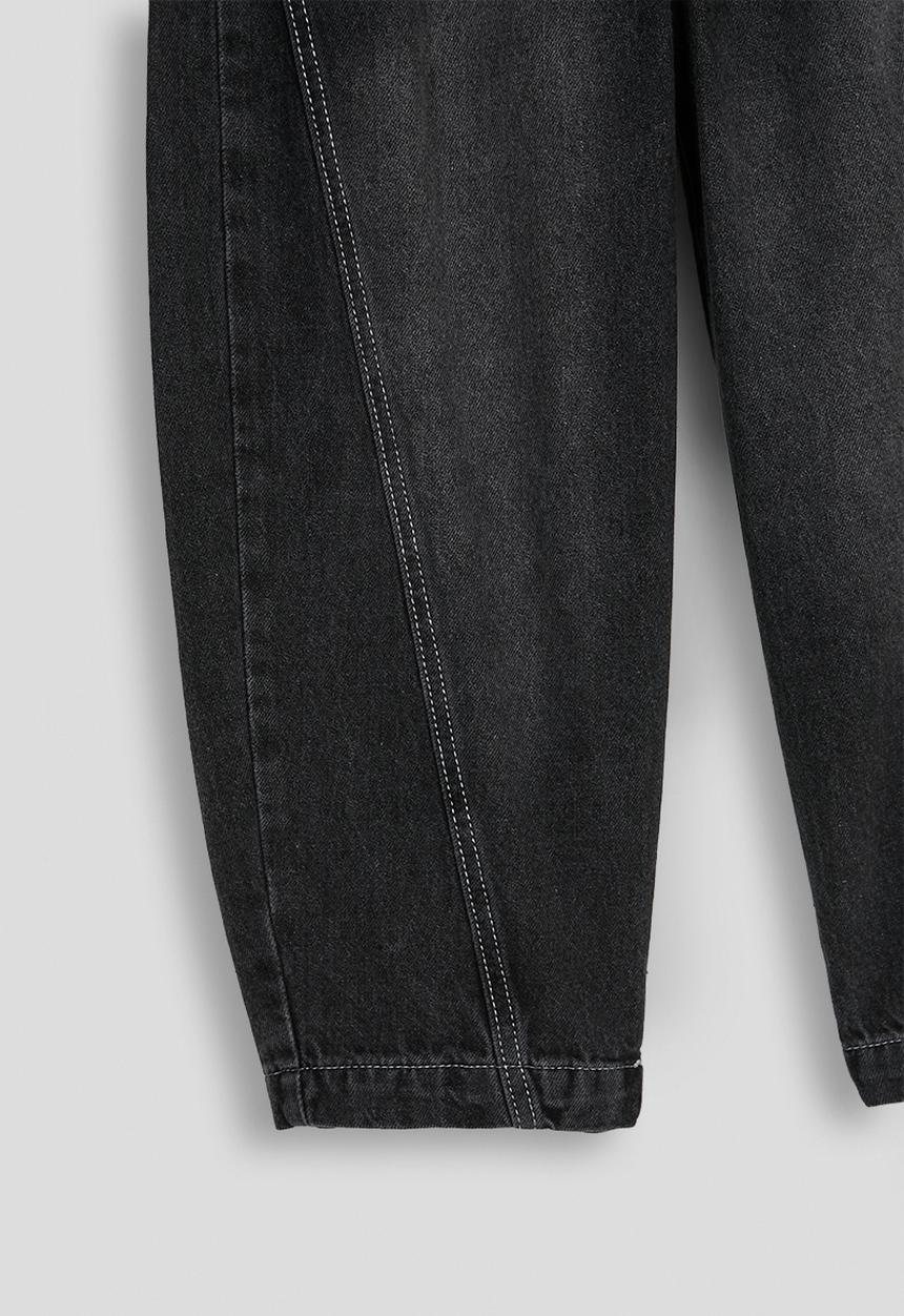 Pop Candy - Wide leg jeans - black