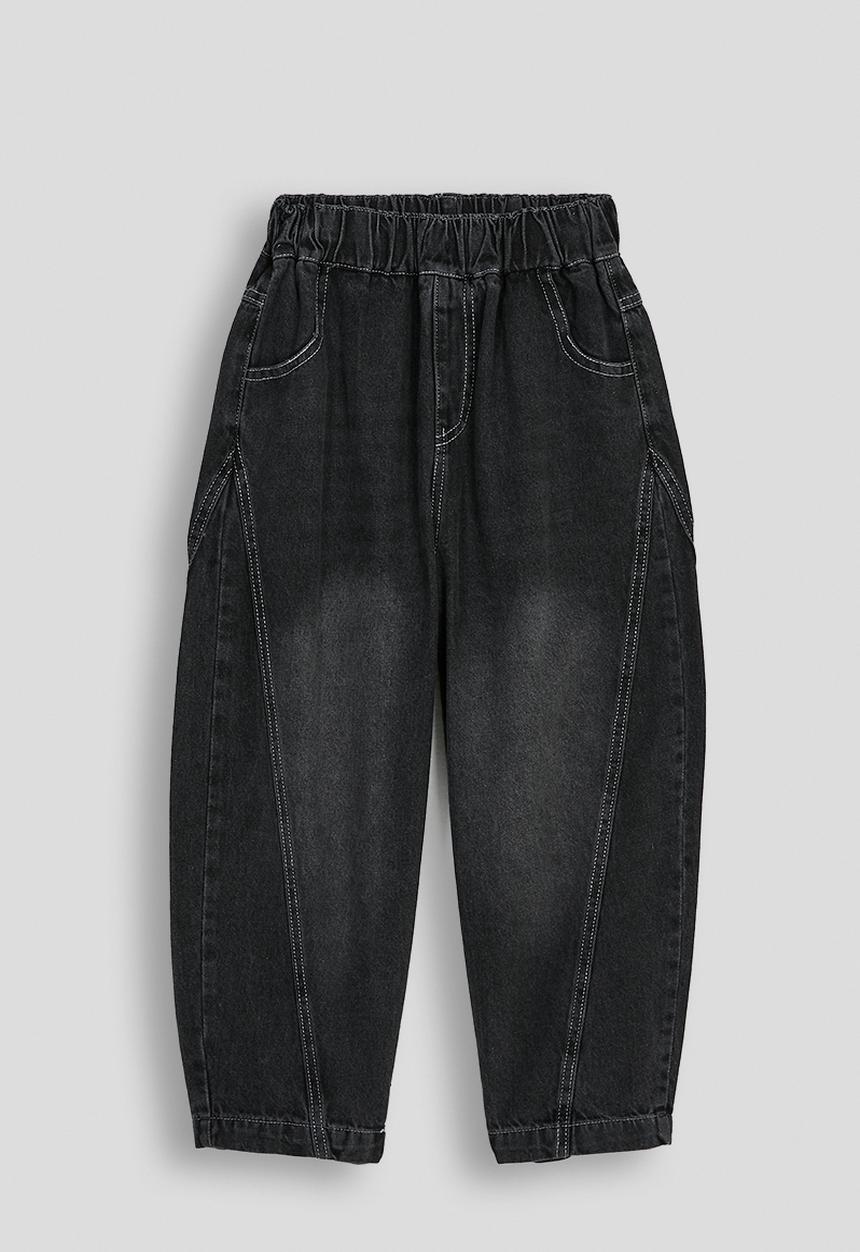 Pop Candy - Wide leg jeans - black
