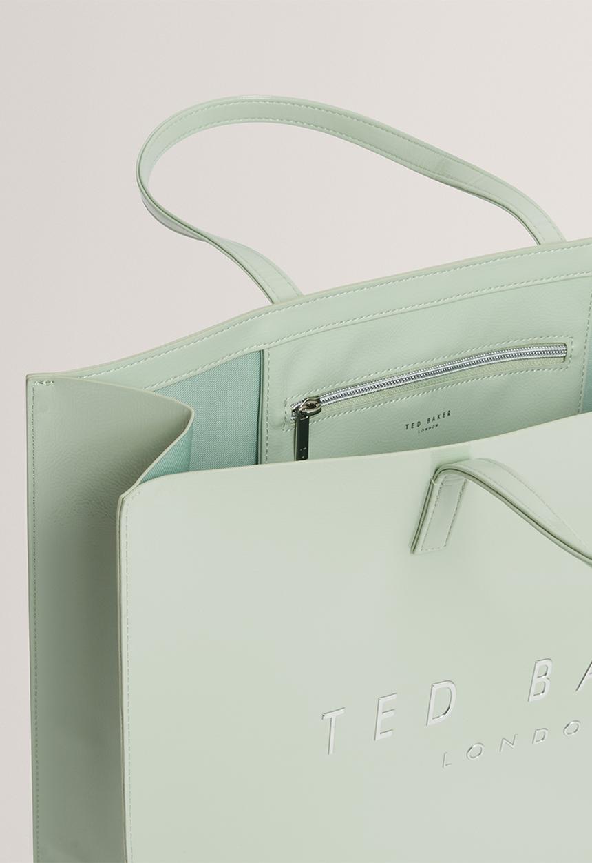 Ted Baker - Crikon Crinkle Extra Large Icon Bag - Lt Green