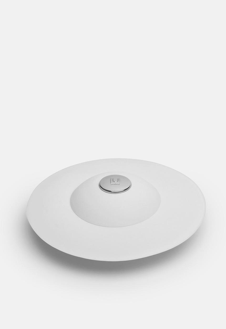 Umbra - Flex Drain Stop Hair Catcher - White