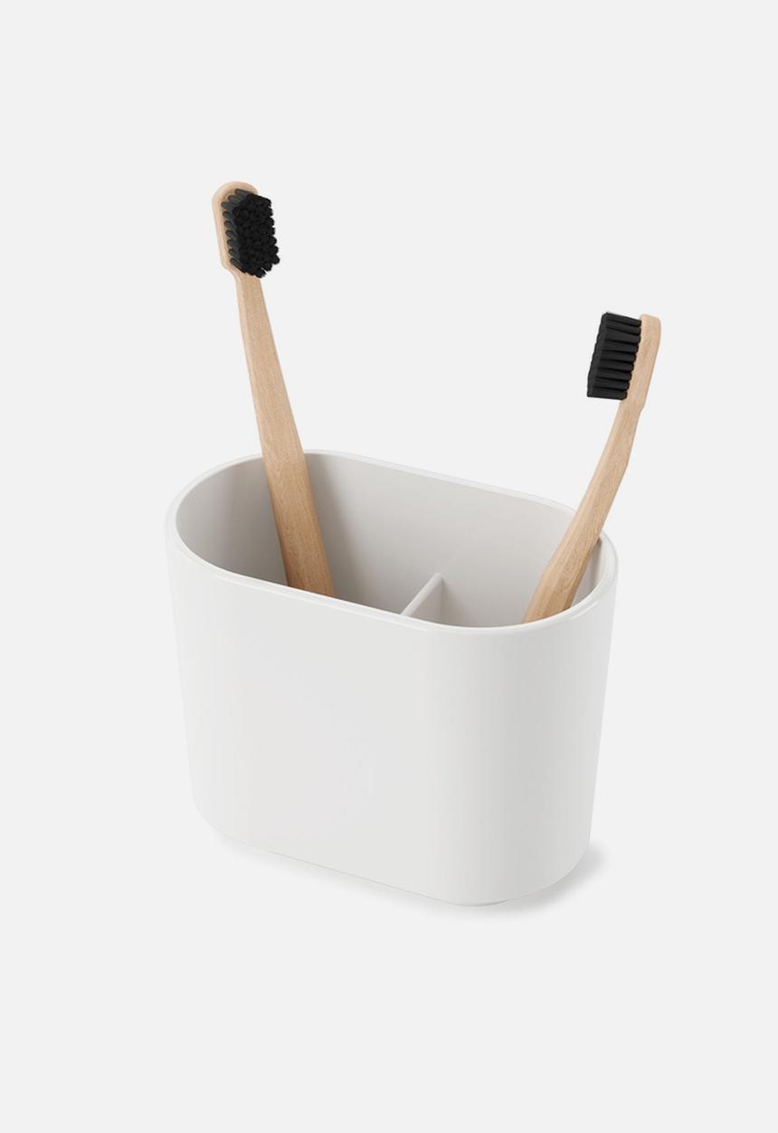 Umbra - Step Toothbrush Holder - White