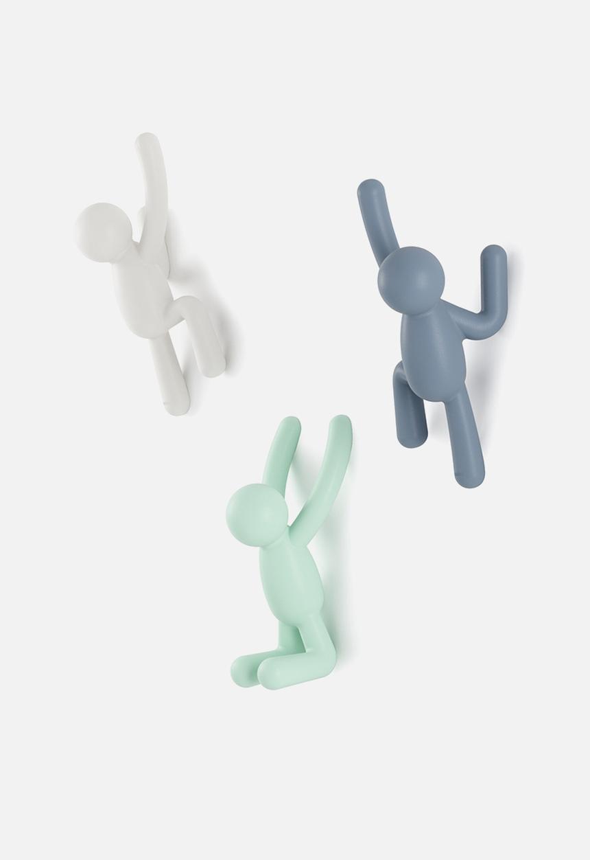Umbra - Buddy Hooks Set Of 3 Lite - Multi 