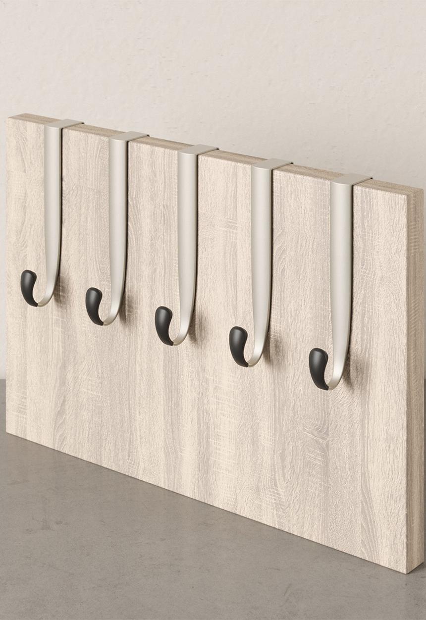 Umbra - Schnook 5 Hook Over The Door - Black & Nickel