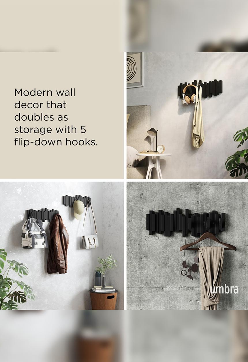 Umbra - Sticks Multi Hook - Black