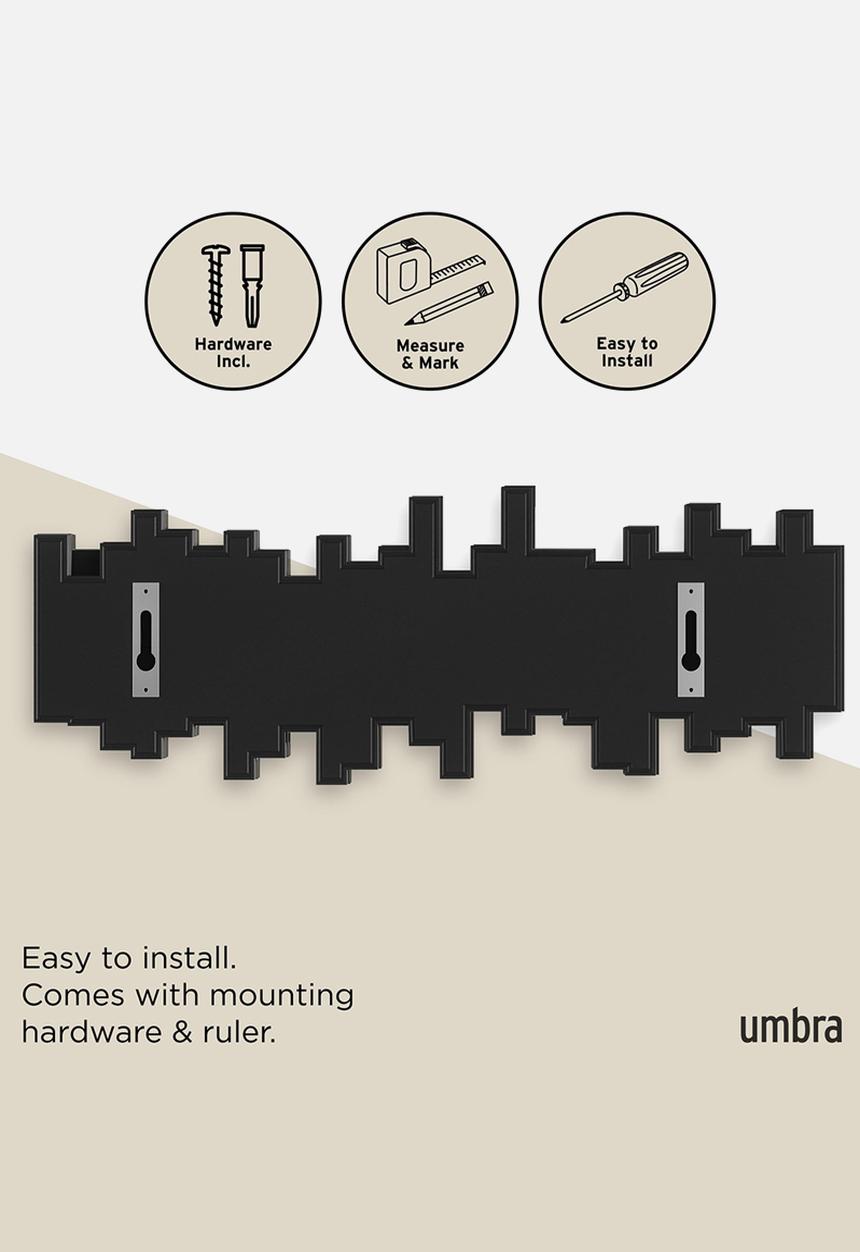 Umbra - Sticks Multi Hook - Black