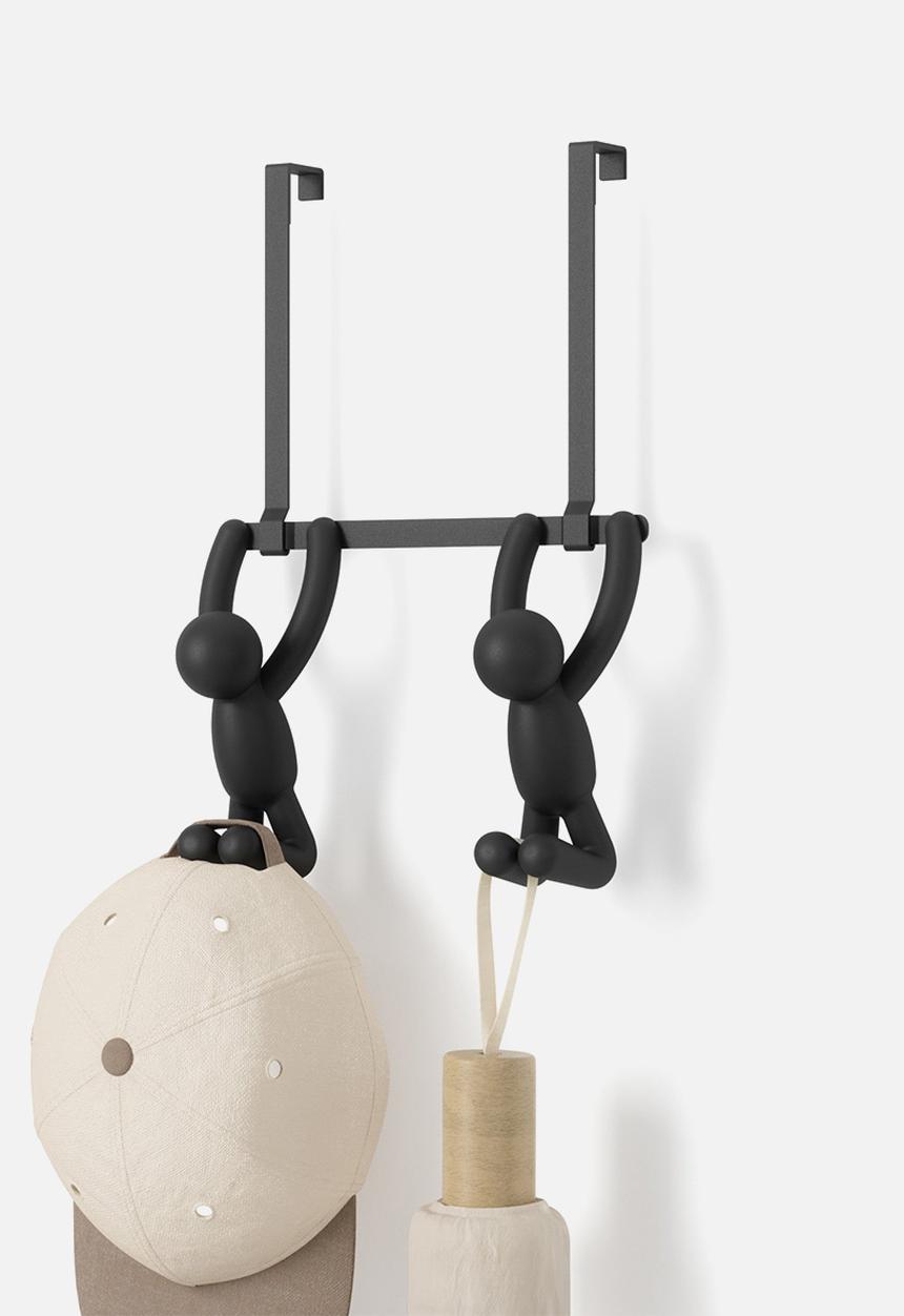 Umbra - Buddy Double Over The Door Hook - Black