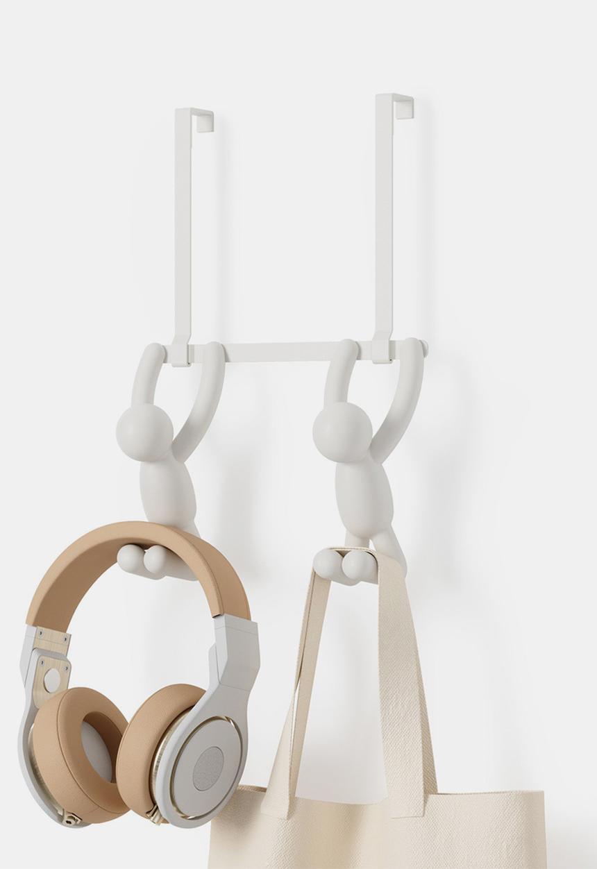 Umbra - Buddy Double Over The Door Hook - White