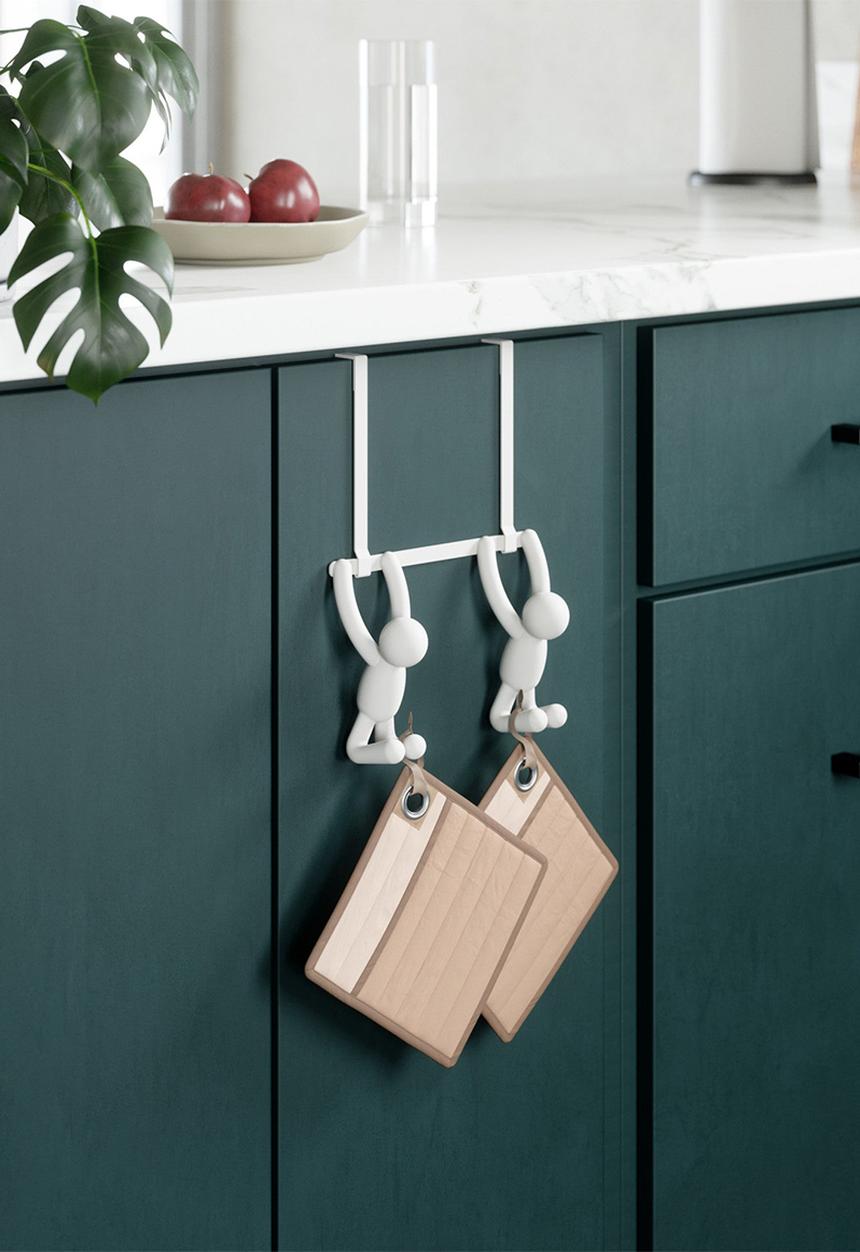 Umbra - Buddy Double Over The Door Hook - White