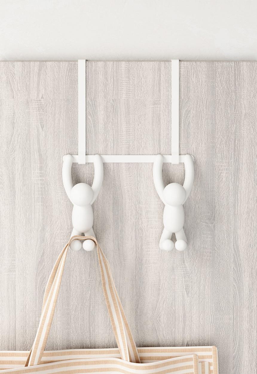 Umbra - Buddy Double Over The Door Hook - White