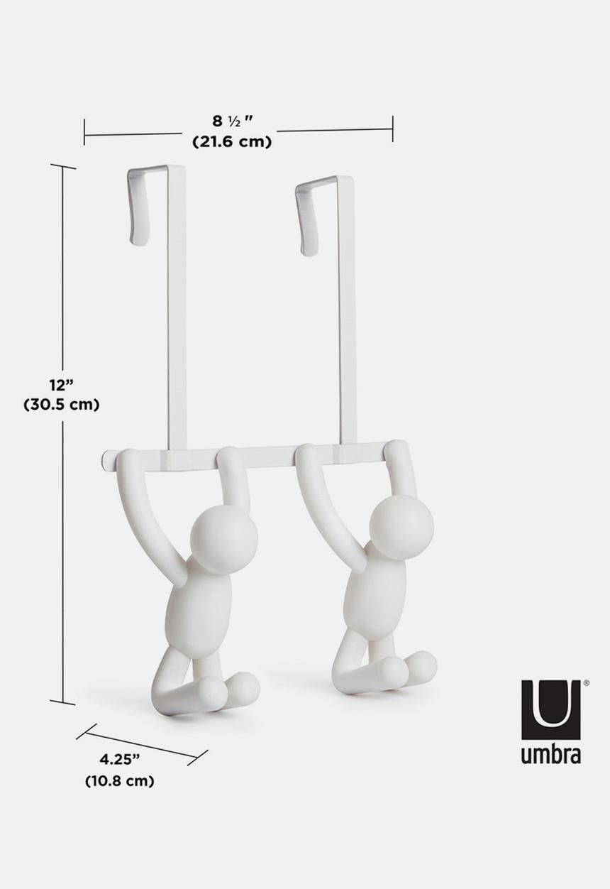 Umbra - Buddy Double Over The Door Hook - White