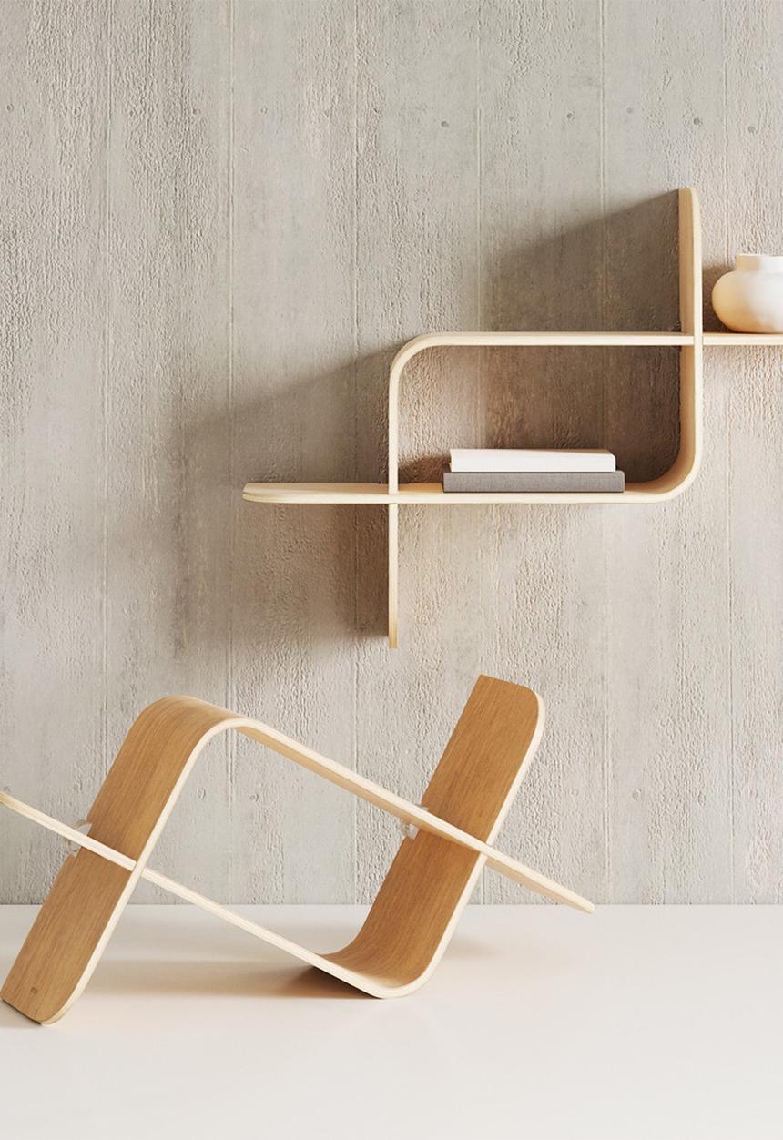 Umbra - Montage Shelf - Natural