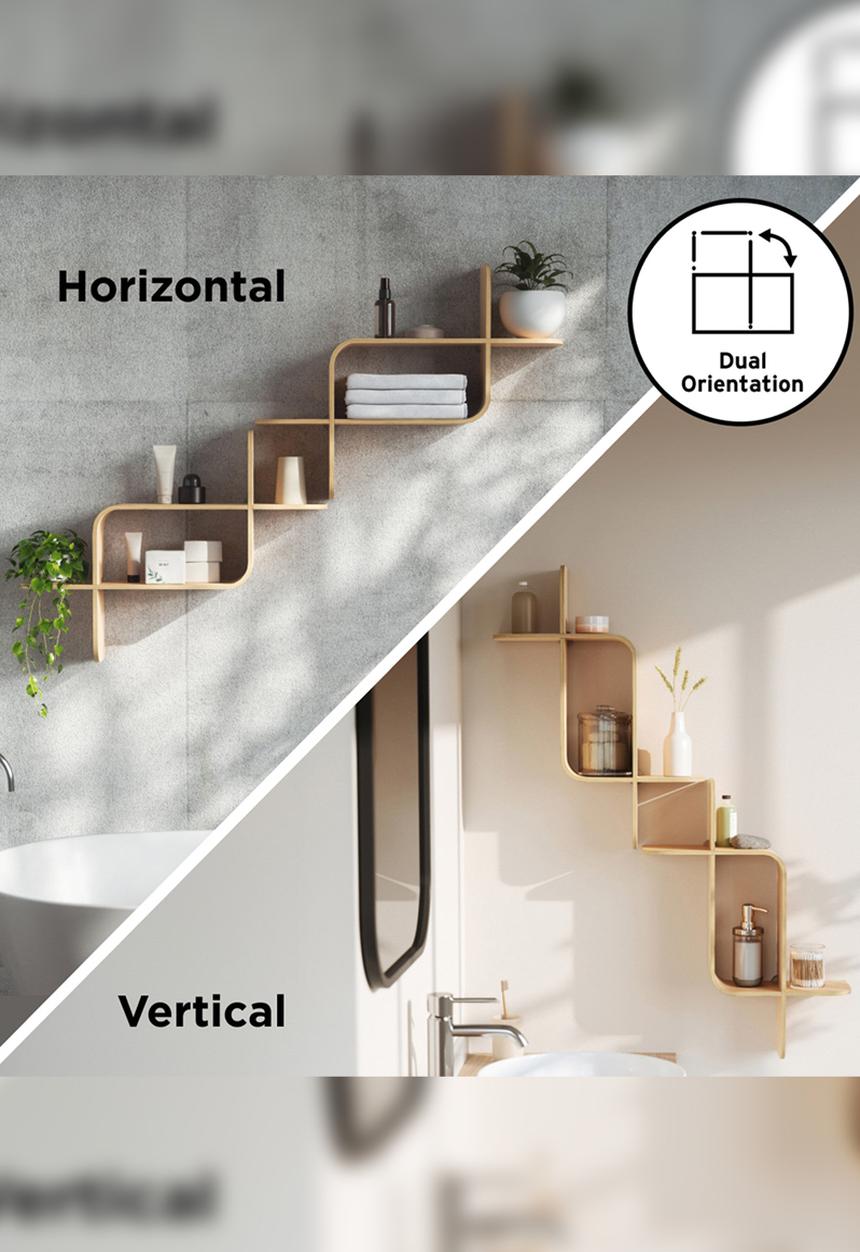 Umbra - Montage Shelf - Natural