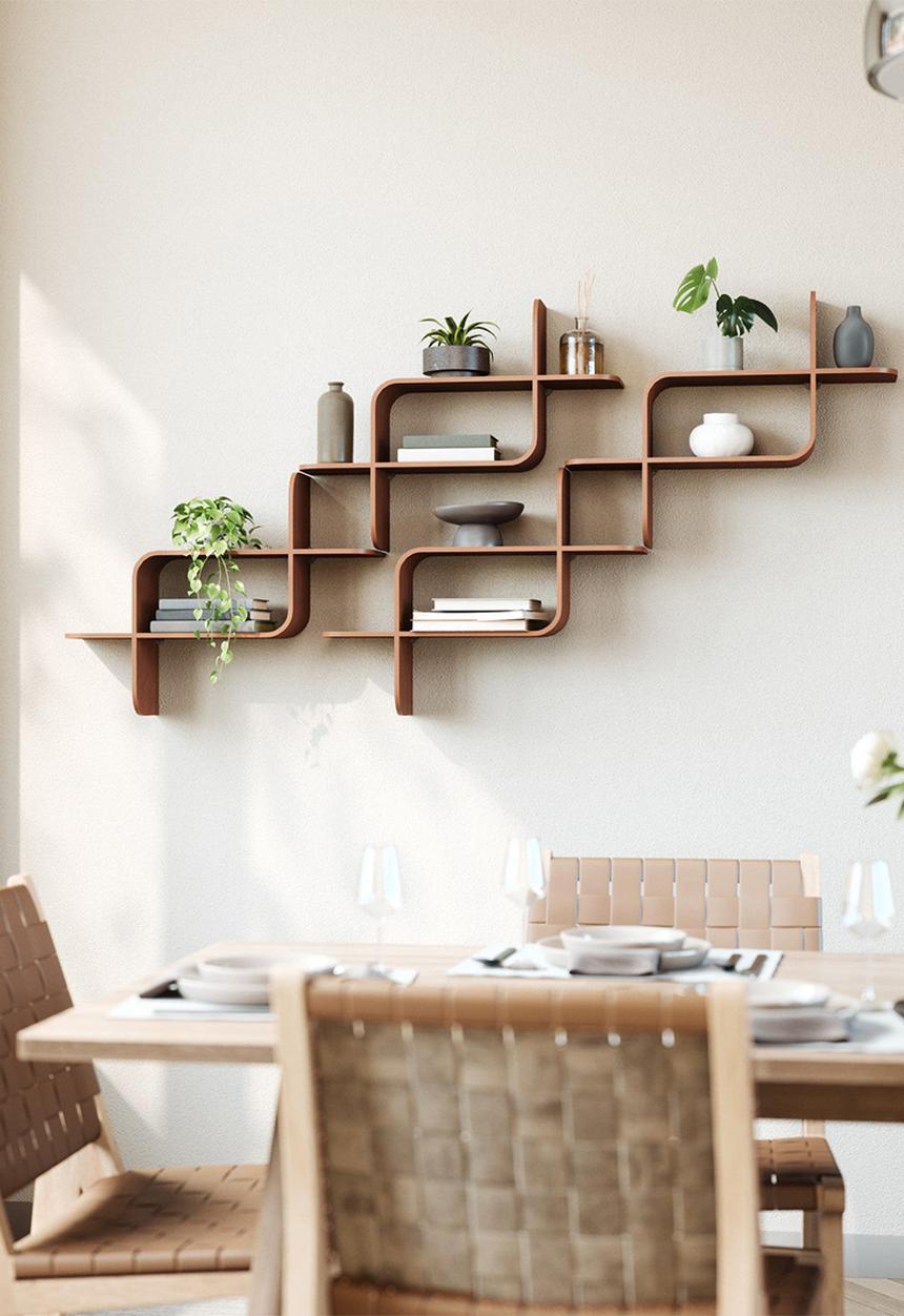 Umbra - Montage Shelf - Walnut
