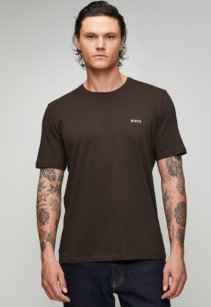 BOSS - Mix&Match T-Shirt R - Dark Brown