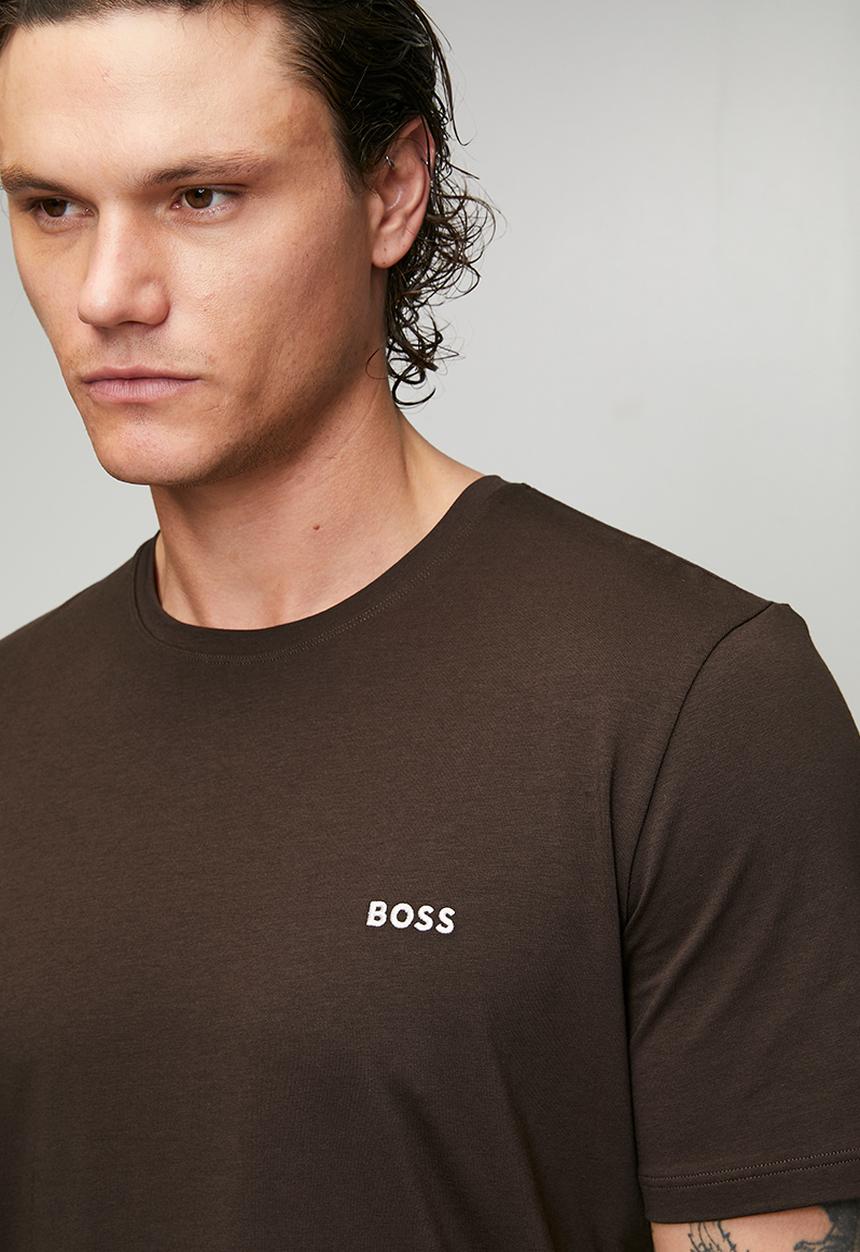 BOSS - Mix&Match T-Shirt R - Dark Brown
