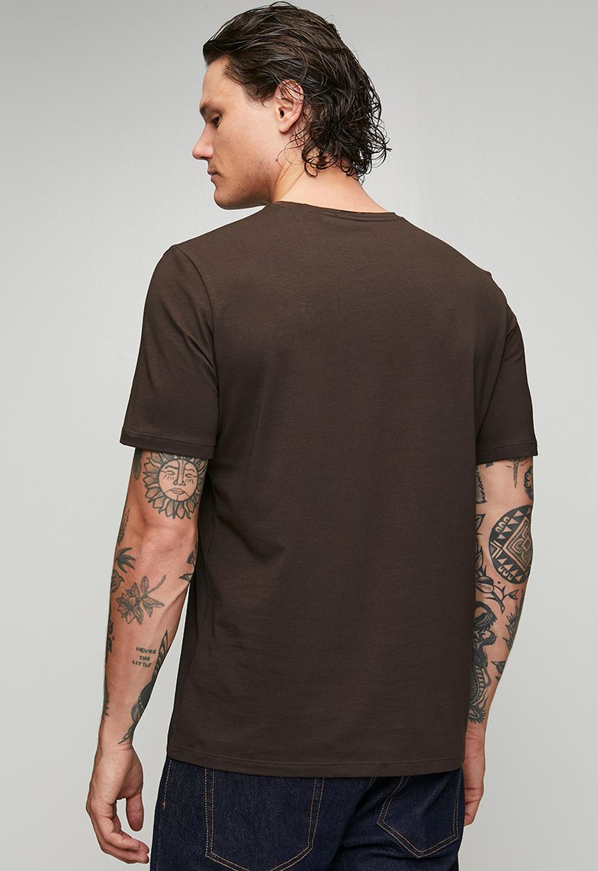BOSS - Mix&Match T-Shirt R - Dark Brown