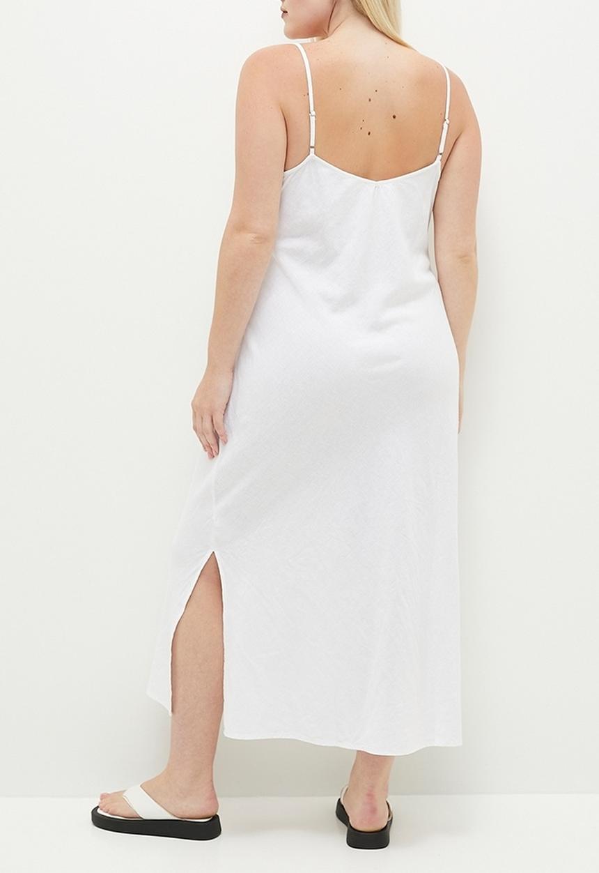 Cotton On - Plus Haven Slip Midi Dress - White
