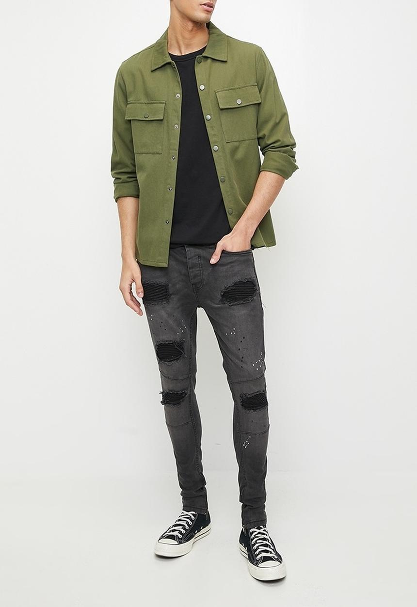 Brave Soul - Denim Jeans - Charcoal
