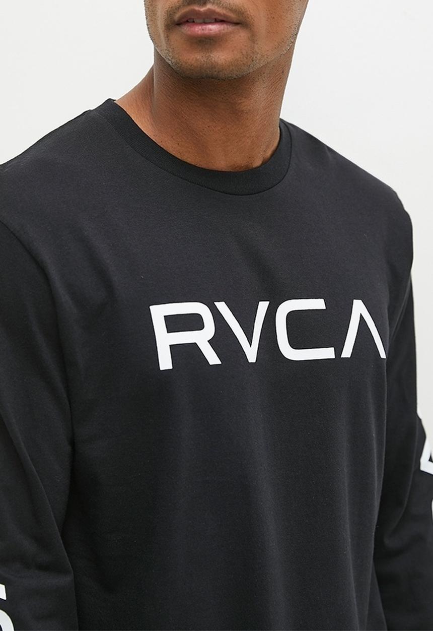RVCA - Big rvca long sleeve - black/white