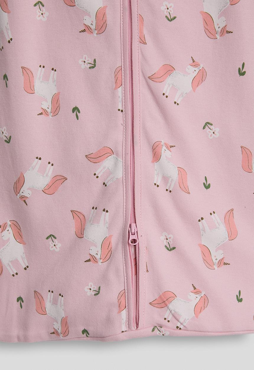 Pop Candy - Baby sleeping bag - pink/unicorn aop