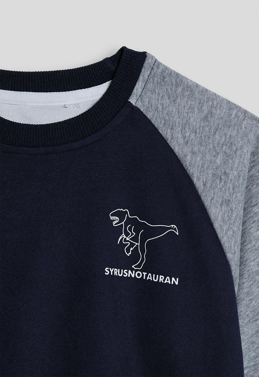 Pop Candy - Raglan sweatshirt & joggers - navy/multi