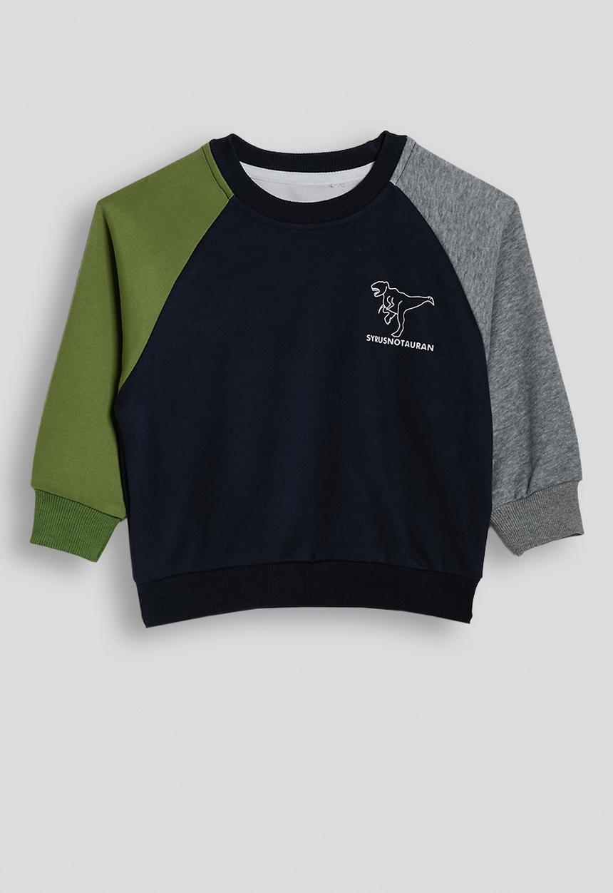Pop Candy - Raglan sweatshirt & joggers - navy/multi