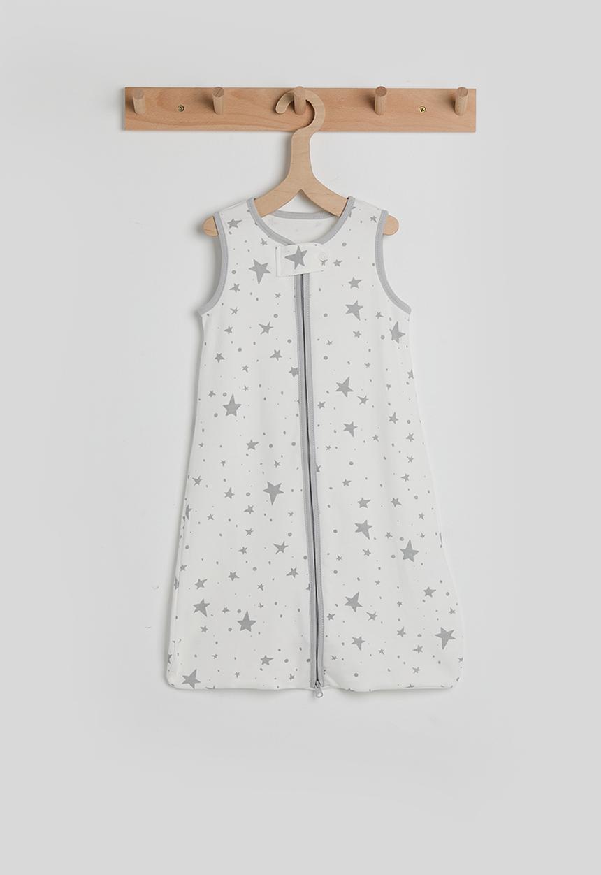 Pop Candy - Baby sleeping bag - white/star aop
