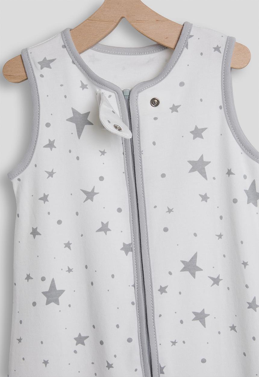 Pop Candy - Baby sleeping bag - white/star aop