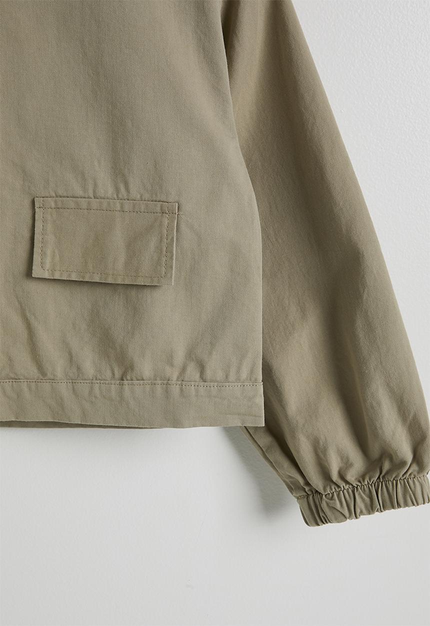 Pop Candy - Cropped co-ord shacket - green