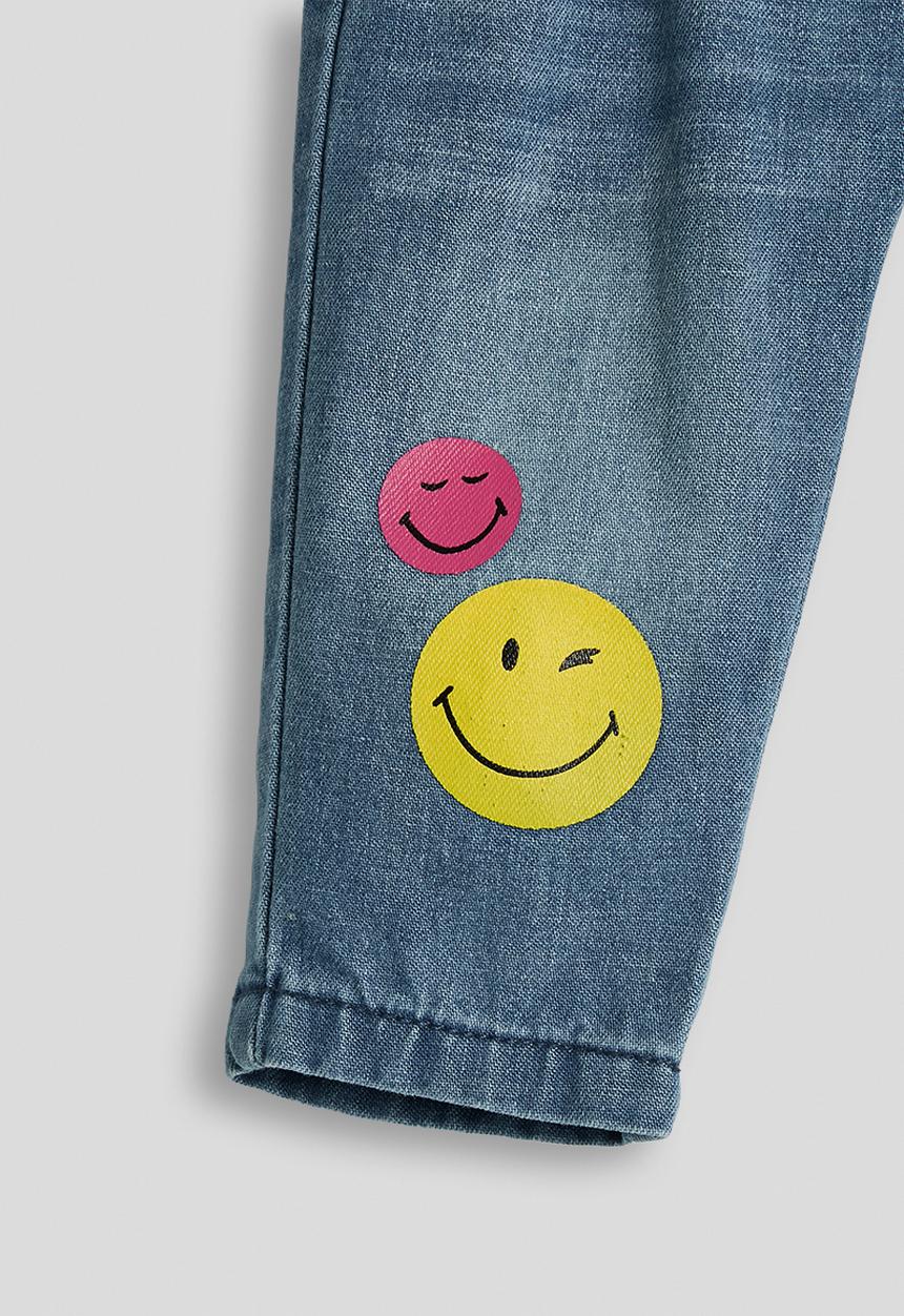 Pop Candy - Straight leg jeans - blue/print multi