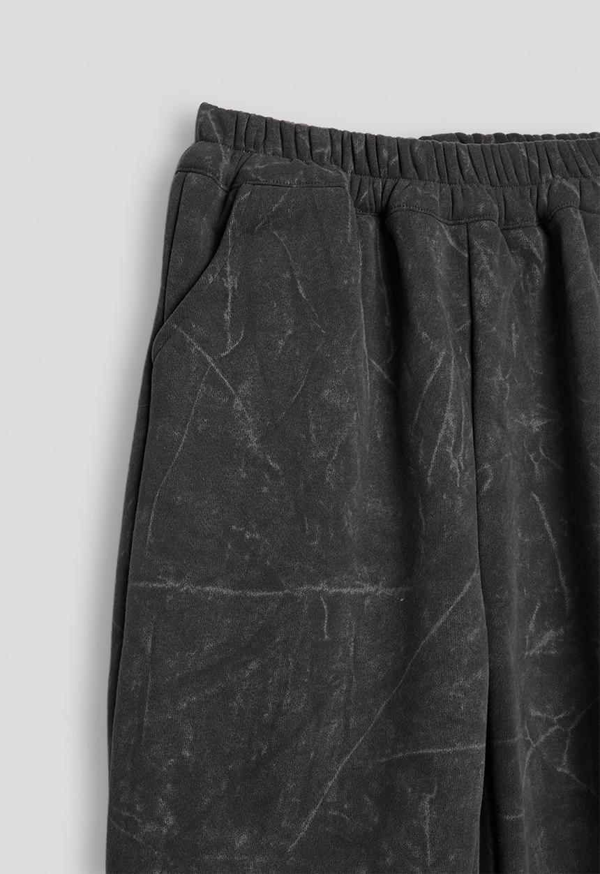 Pop Candy - Marble printed sweatshirt & joggers - dark grey