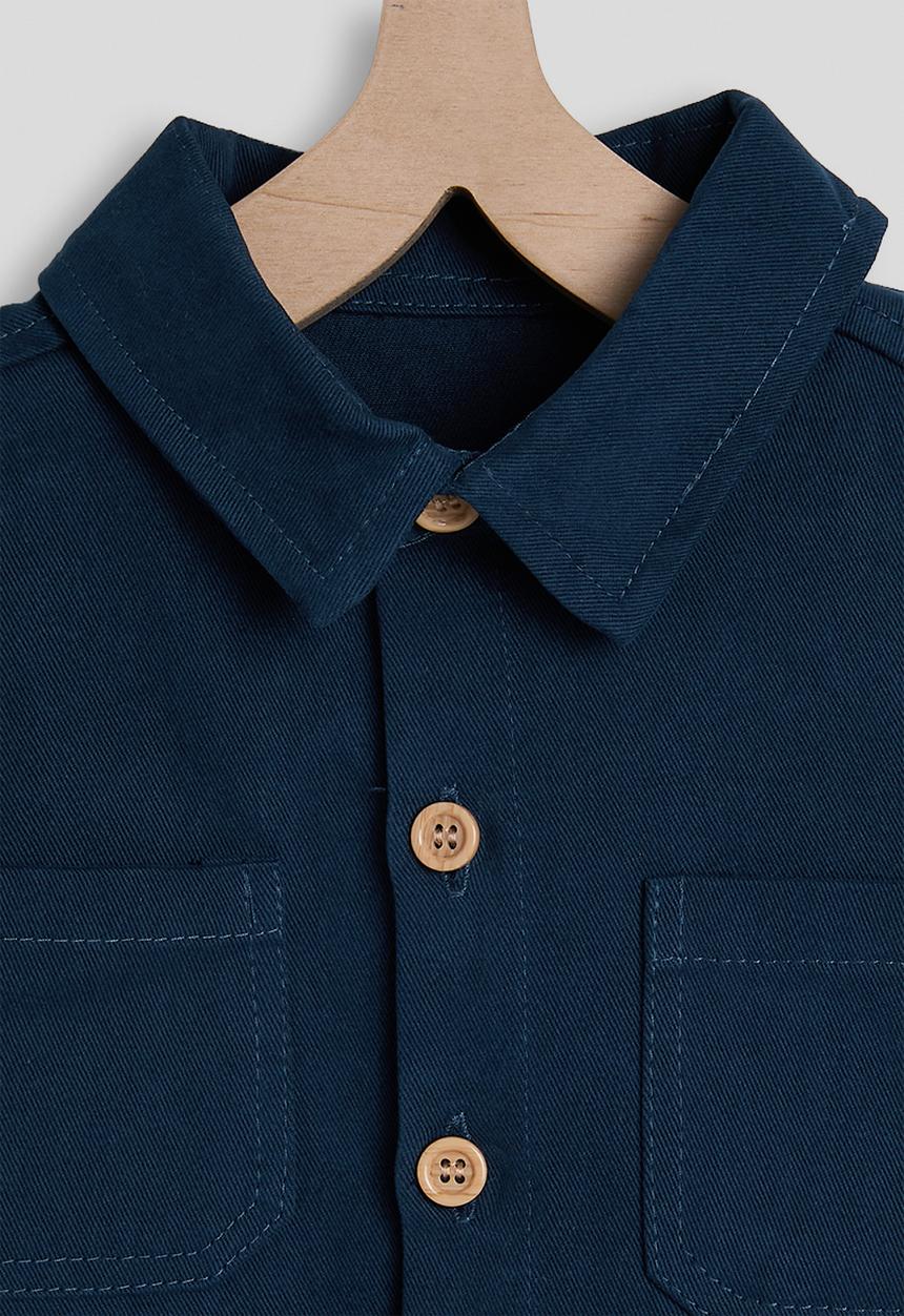 Pop Candy - Denim shirt - dark blue