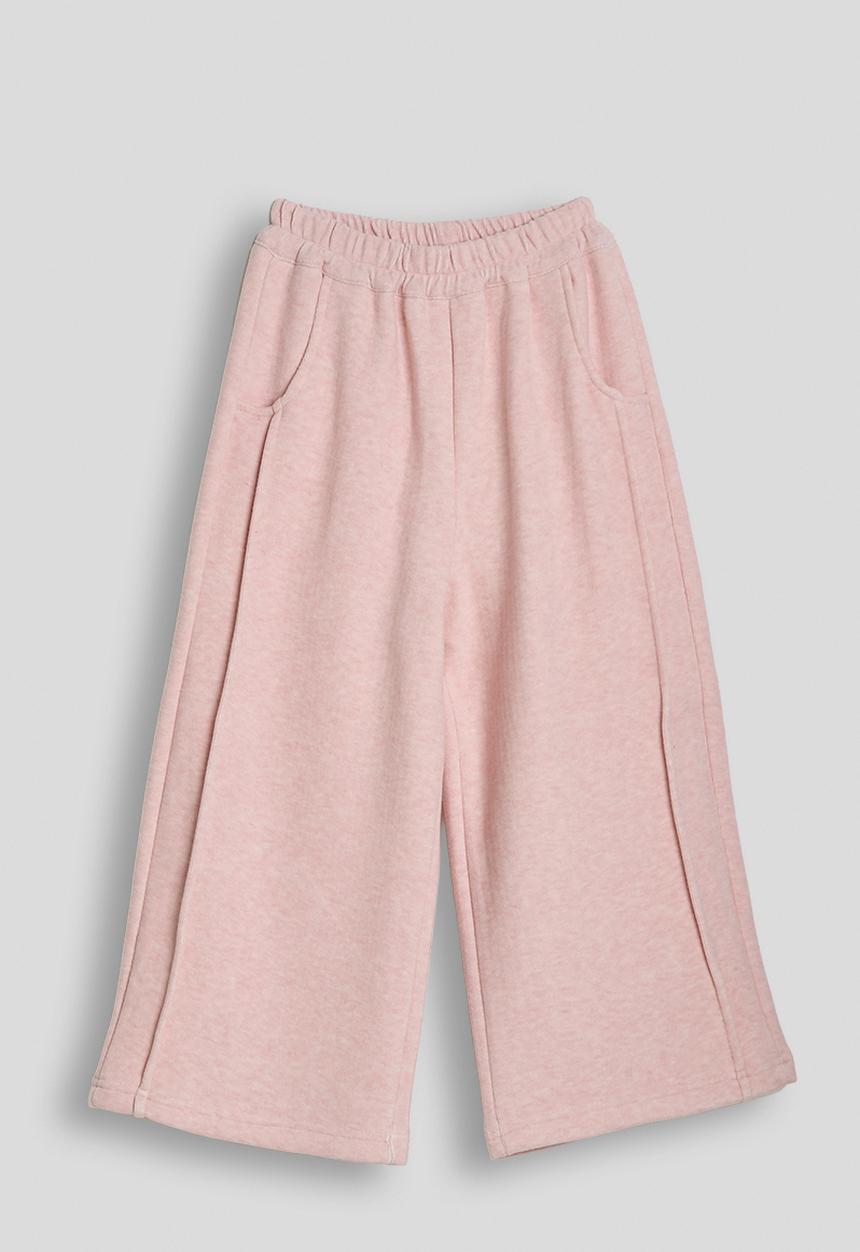 Pop Candy - Welt seam hoodie & sweatpants - pale pink