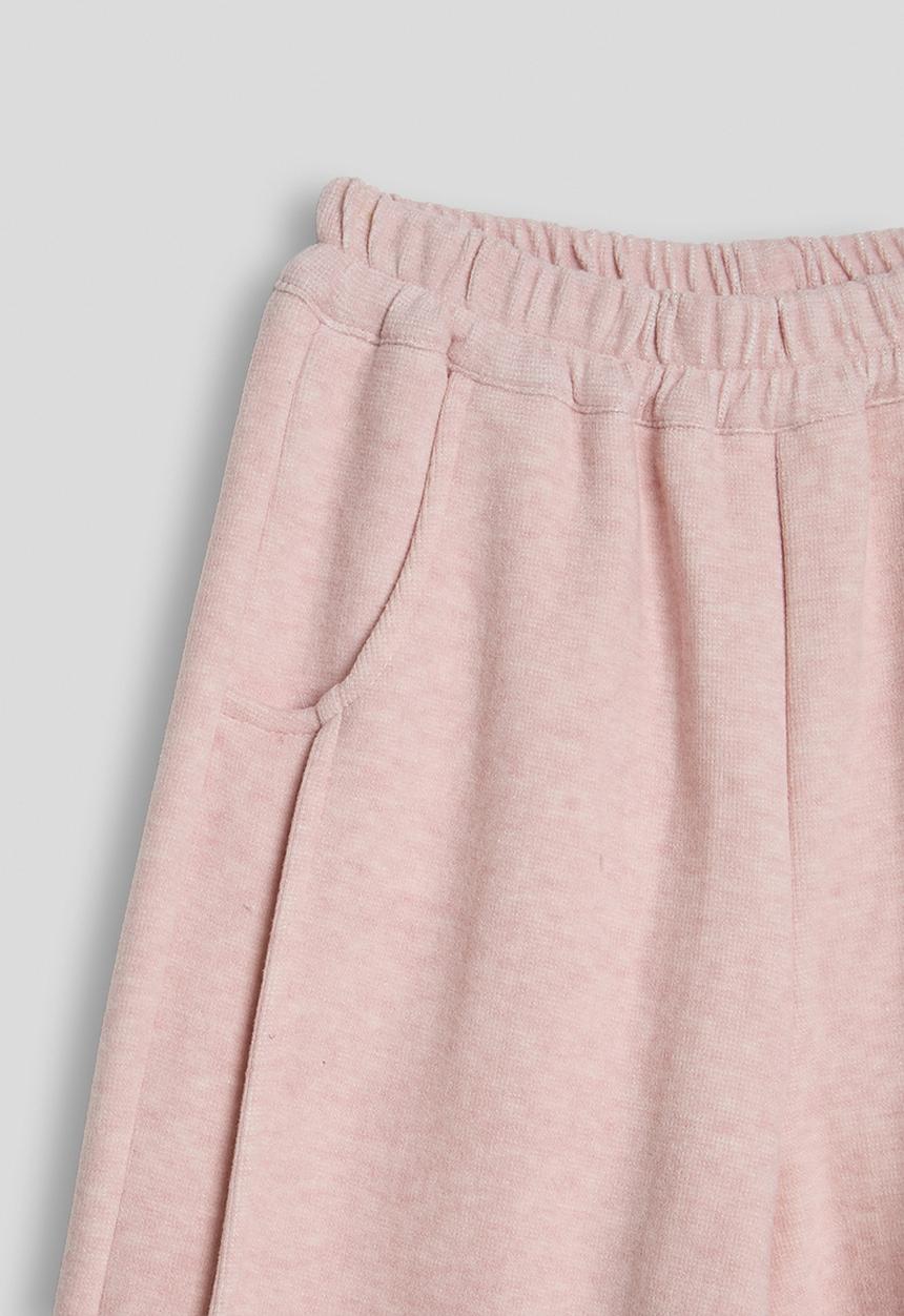 Pop Candy - Welt seam hoodie & sweatpants - pale pink