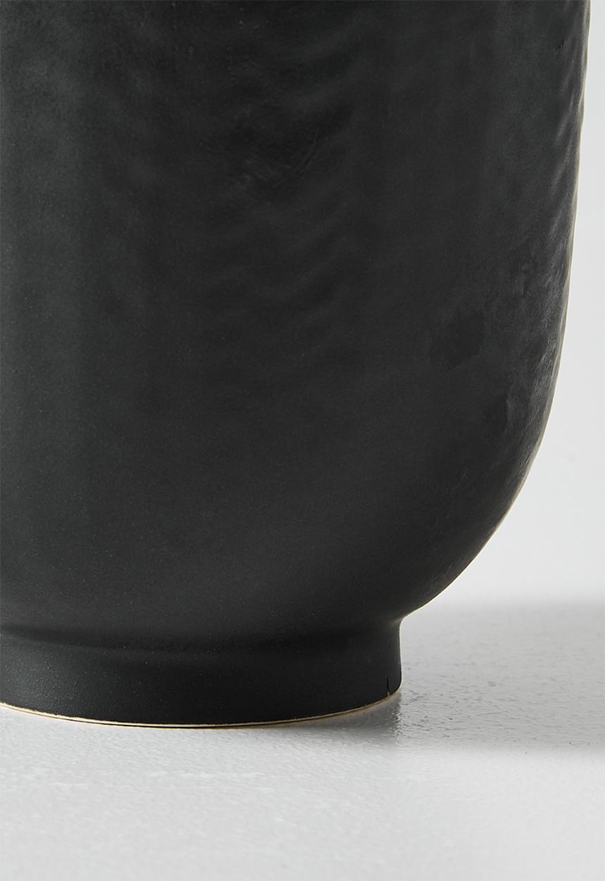 Urchin Art - Succulent Pot - Black Matt