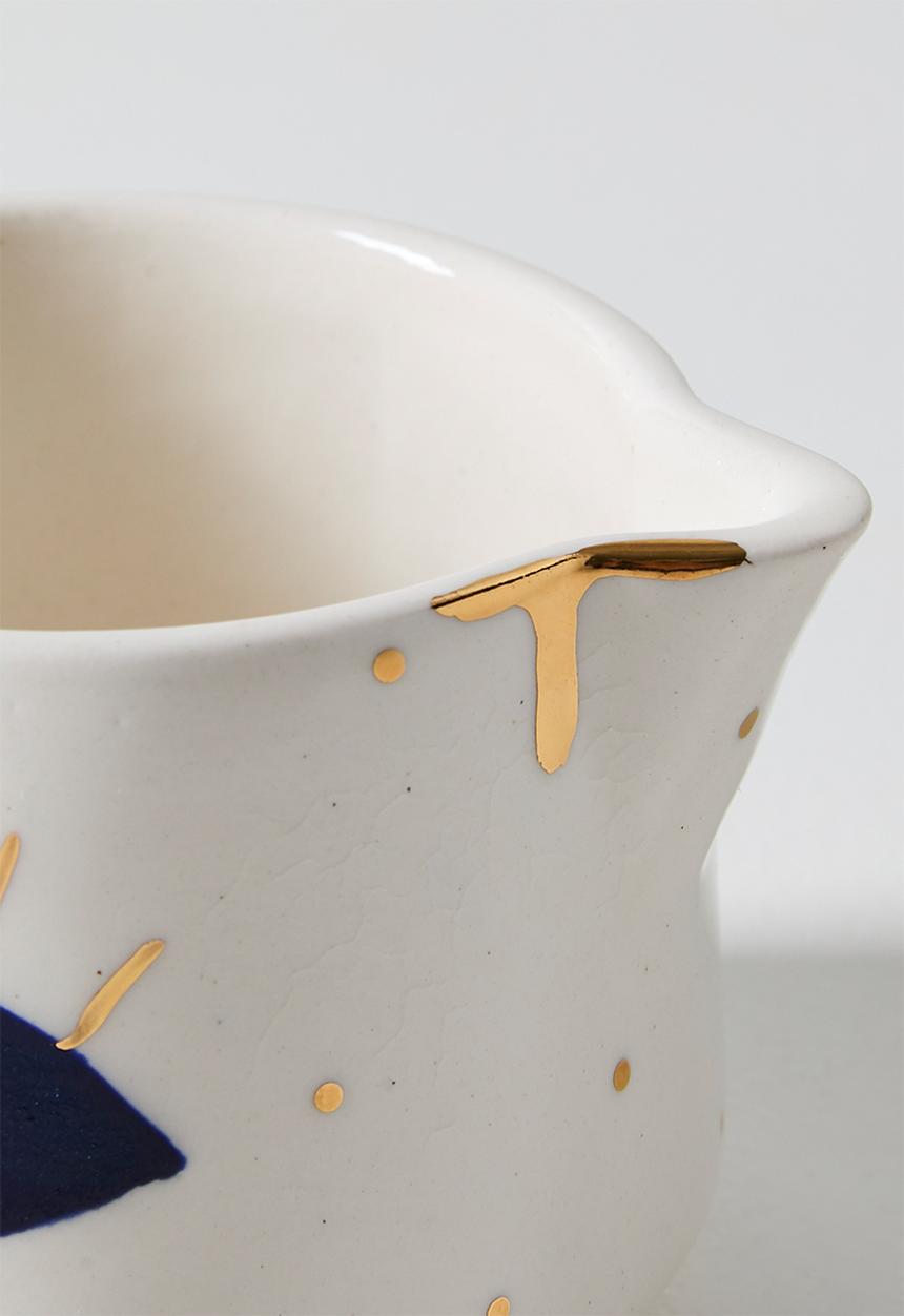 Urchin Art - Kiki Milk Jug Evil Eye