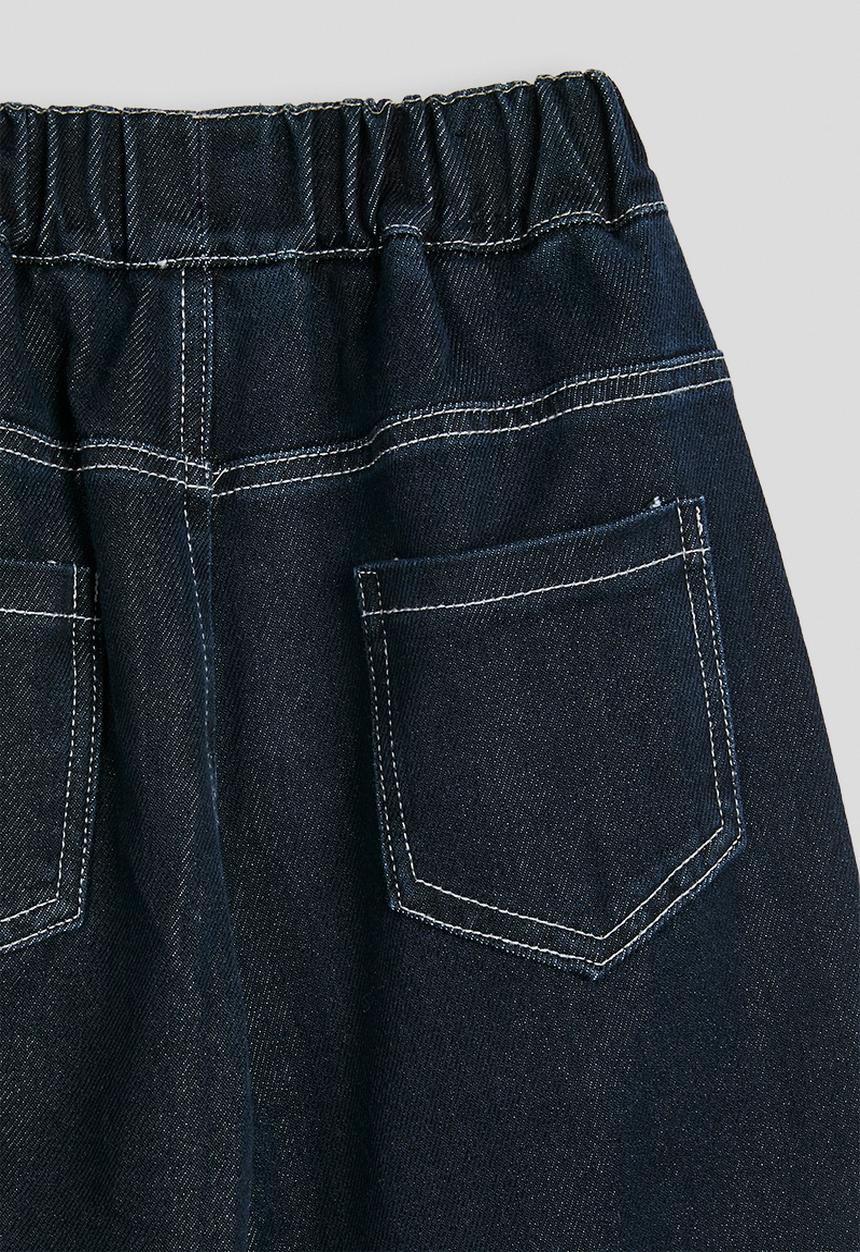 Pop Candy - Wide leg jeans - dark navy