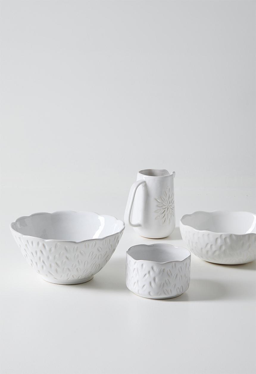 Urchin Art - Olivia Jug Small - White