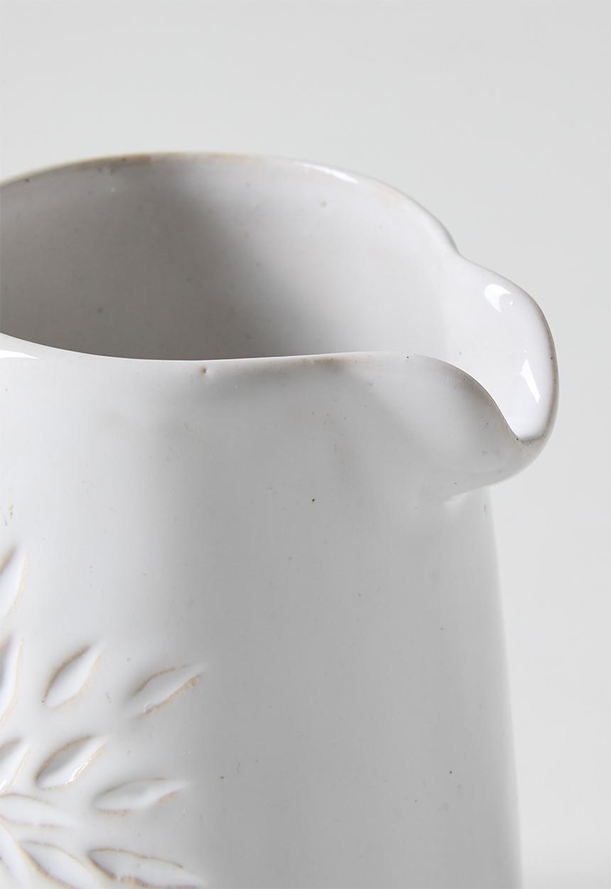 Urchin Art - Olivia Jug Small - White