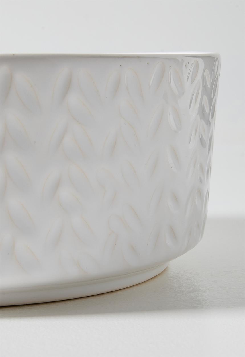Urchin Art - Deep Dish - White