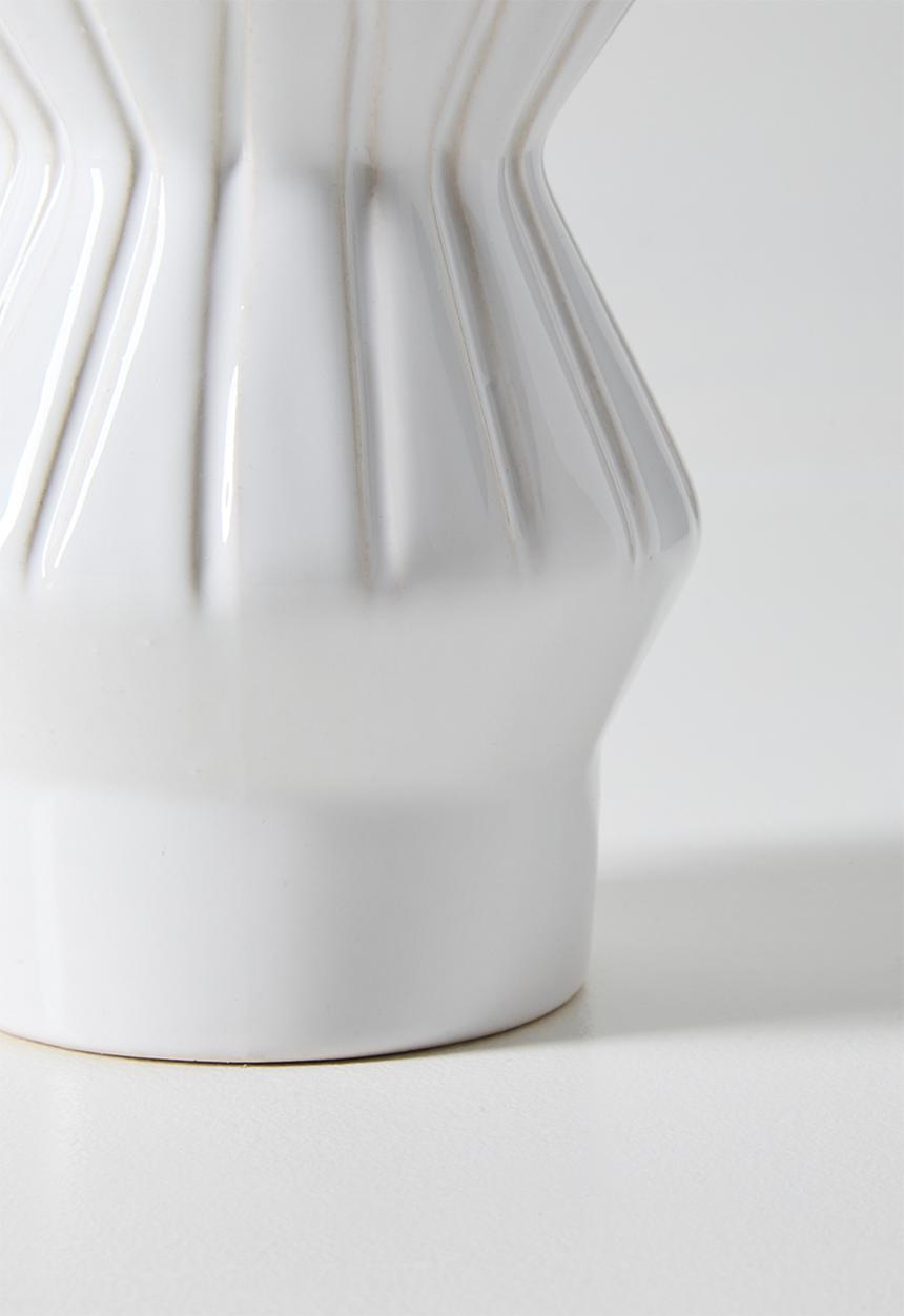 Urchin Art - Julia Vase Large - White