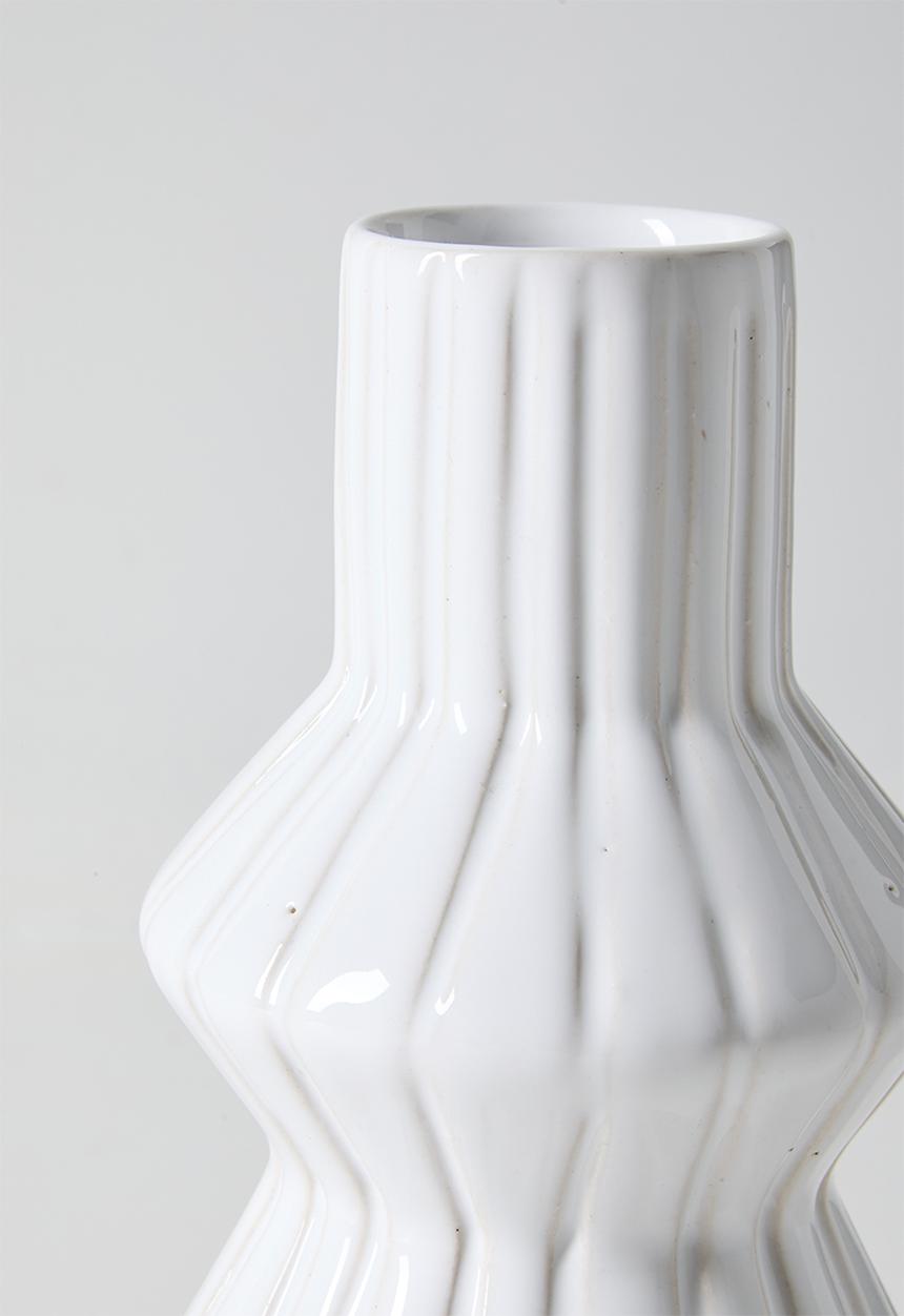 Urchin Art - Julia Vase Large - White
